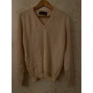 Men's Vintage Lyle & Scott 100% Pure Cashmere HRH The Duke of Edinburg Sweater S